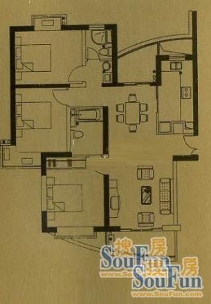 吉大公寓户型图