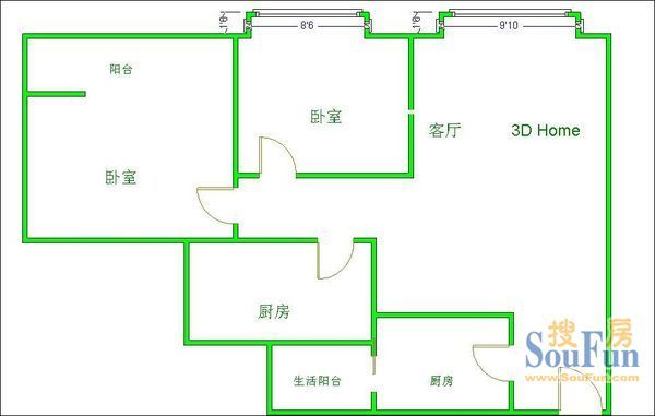 工农院街78号院户型图