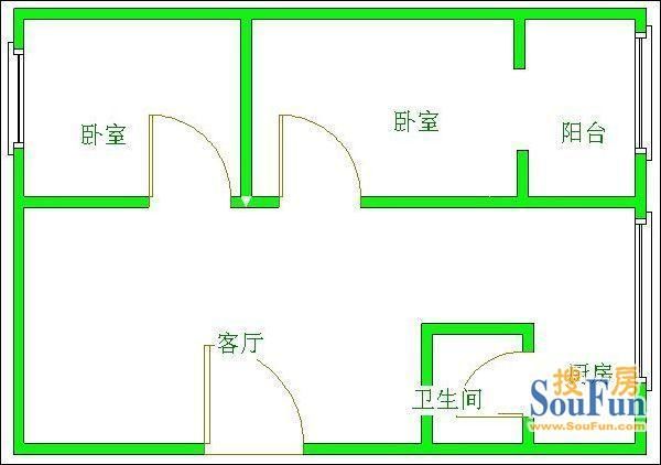 蓓蕾西巷户型图