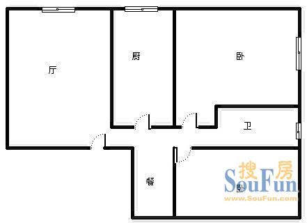 河畔花园户型图