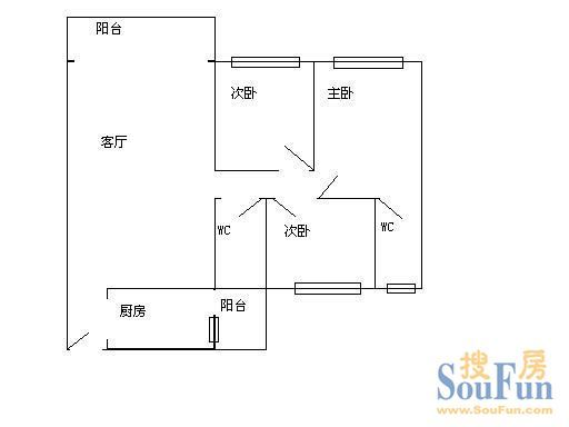 金颐居户型图
