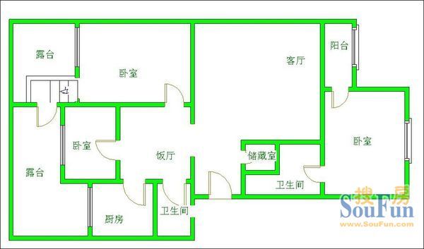 科联街社区户型图