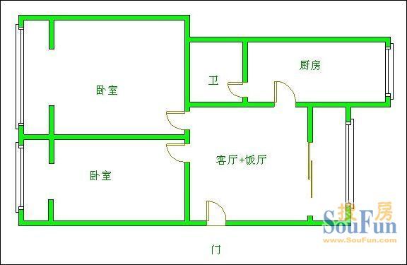 东风路社区户型图