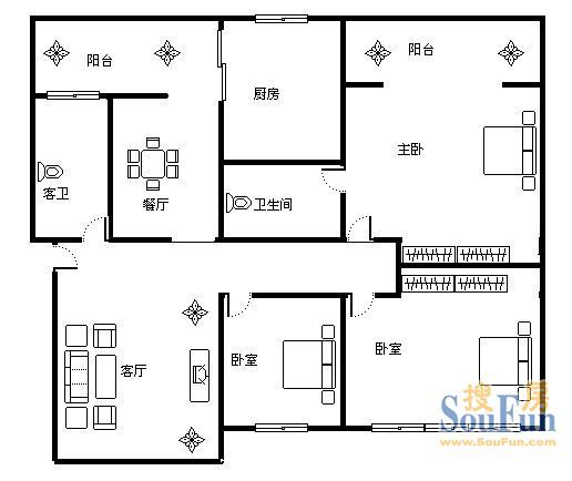 技术监督局宿舍户型图
