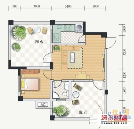 街子印象户型图