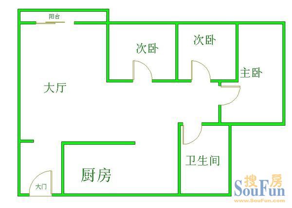 凤凰小区户型图