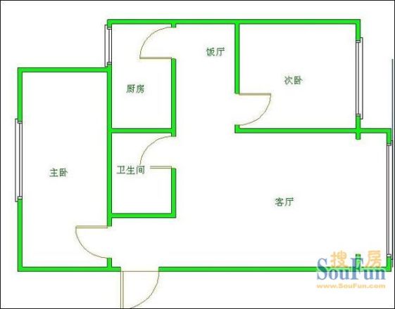 芳草街47号院户型图
