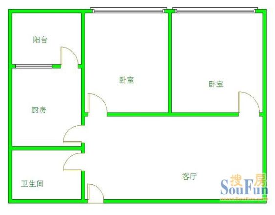 实久花园户型图