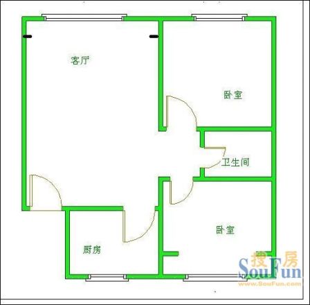 潮蓉花园户型图