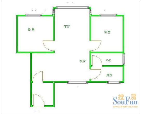 百花西路25号院户型图