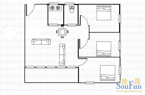 金颐居户型图