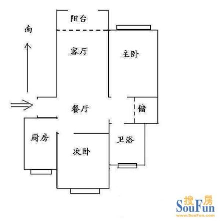 梓树园户型图