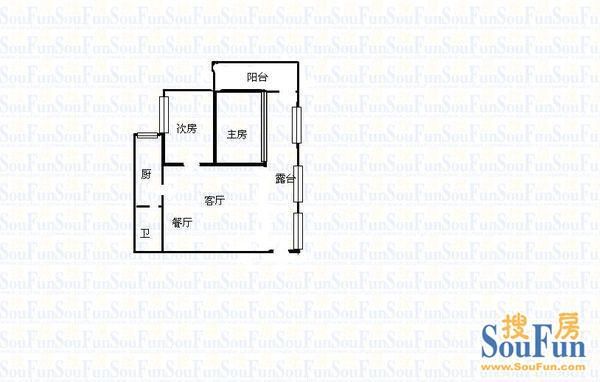 昌茂清华园户型图