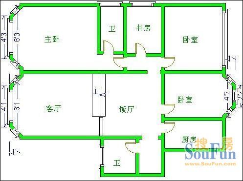 锦都园户型图
