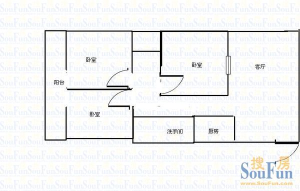 民源小区户型图