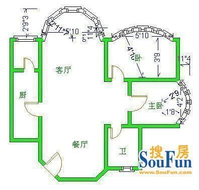 新阳光健康家园户型图