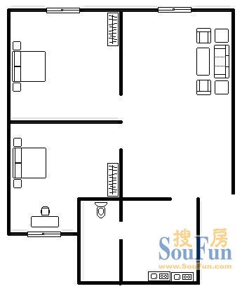 北碚天津路小区户型图