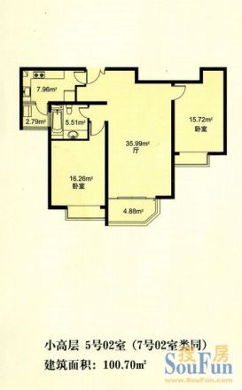 永业公寓户型图