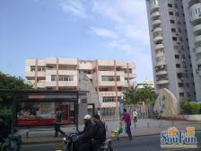 莲花一村电梯2房+1房,岷宫花园大厦三面采光居家精装