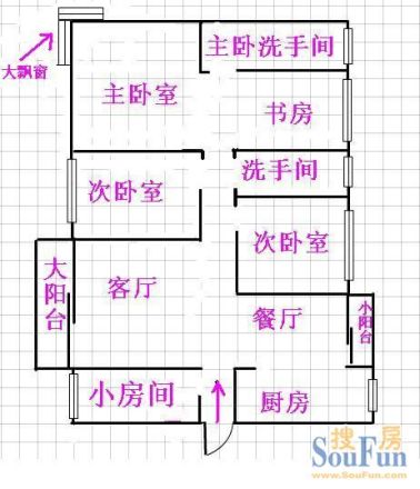 南希花苑户型图