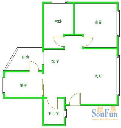 一椽坊户型图