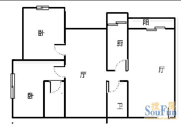 城南新贵户型图
