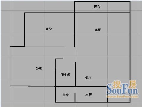 永福公寓户型图