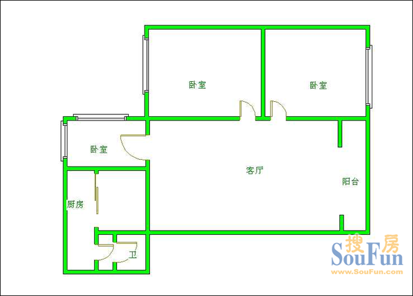九如村30号院户型图