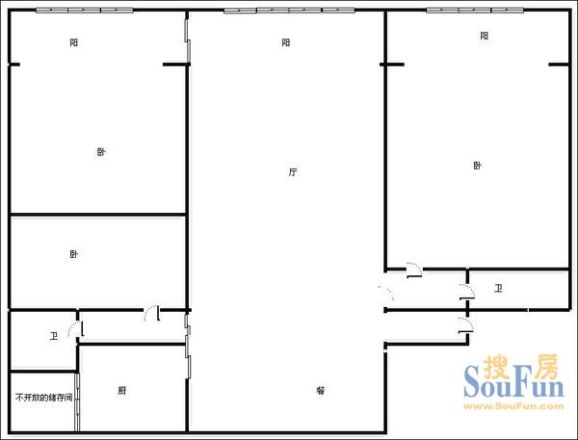 红星路四段66号院户型图
