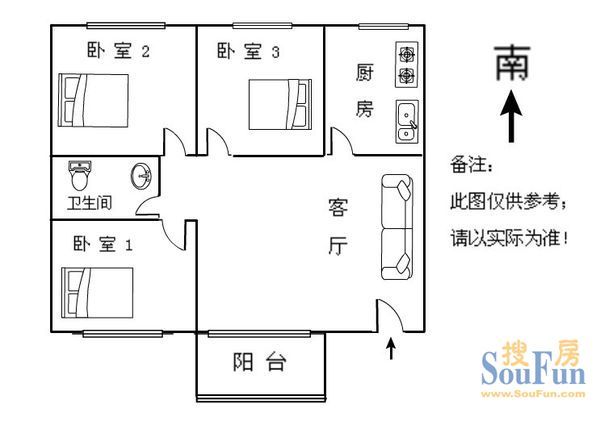 玉龙花园户型图
