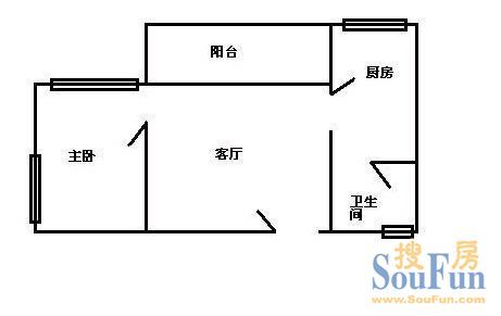 思凡花苑户型图