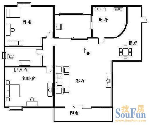 申海花苑户型图