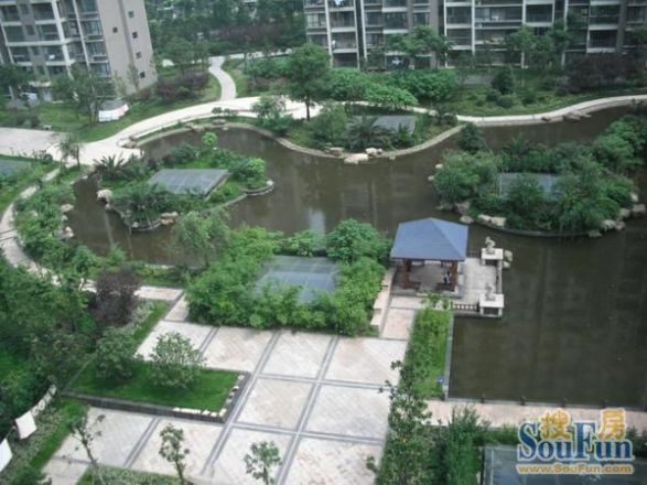 湘江世纪城星江苑实景图