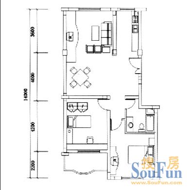 丽都名邸户型图