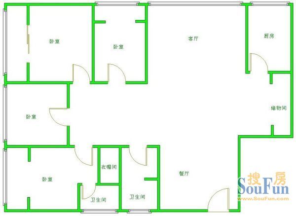 芳沁街89号院户型图