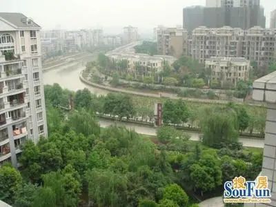 河畔花园实景图