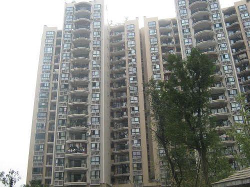 广厦城岭都实景图