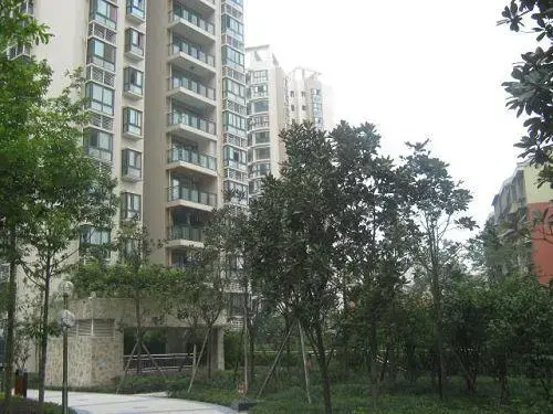 广厦城岭都实景图