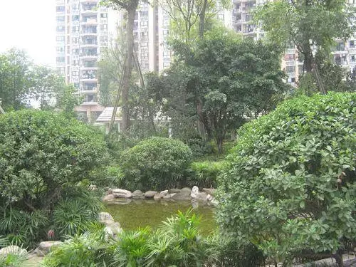 广厦城岭都实景图