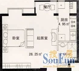 康桥水郡户型图