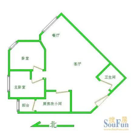 中海紫荆豪庭户型图