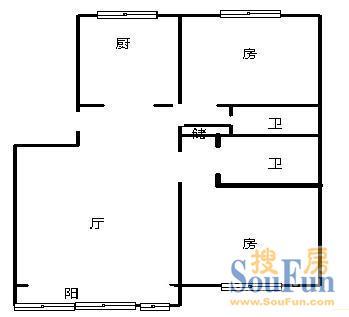 龙虎台户型图