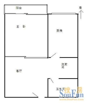 北砂小区户型图