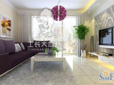 华置西锦城140平米仅需5.51万元现代风格-现代简约-三居室