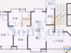 中海金沙馨园-现代简约-三居室