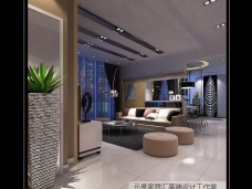 中国铁建国际城-现代简约-三居室