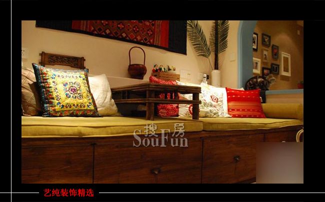长江小区-混合型风格-一居室