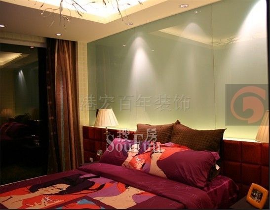 重庆大渡口区朵力名都设计案例-现代简约-一居室