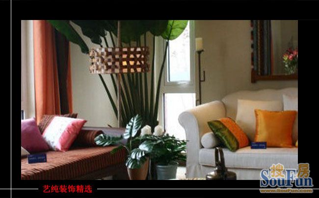 香港丽园-东南亚风格-二居室