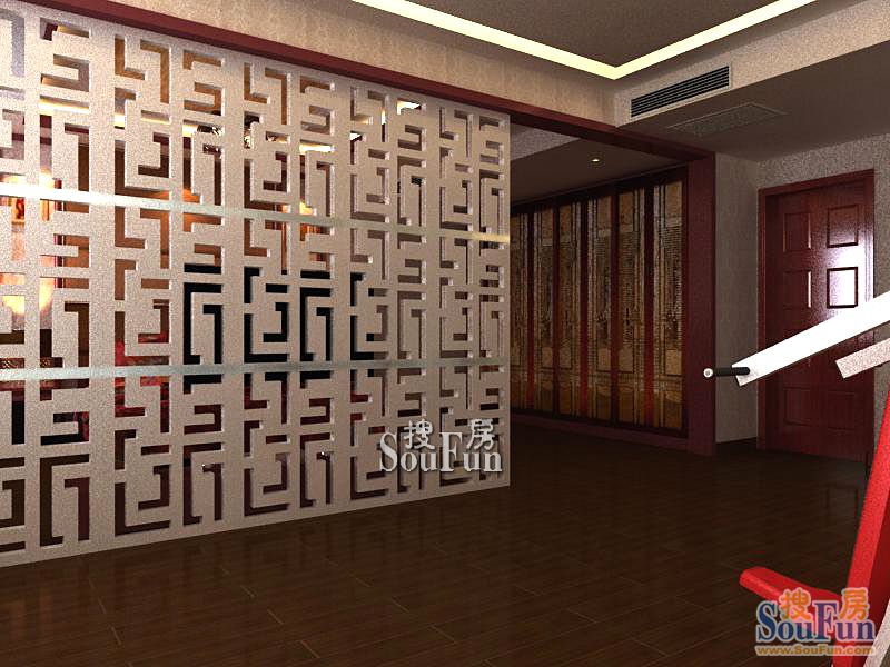 北京璟公院-混合型风格-三居室